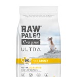 Hrană uscată pentru câini Raw Paleo Ultra Turkey Mini Adult  8kg