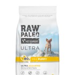Hrană uscată pentru câini Raw Paleo Ultra Turkey Mini Puppy 8kg