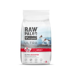 Hrană uscată pentru câini Raw Paleo Ultra Beef Mini Adult 2kg Hrană uscată pentru câini Raw Paleo Ultra Beef Mini Adult 2kg