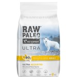 Hrană uscată pentru câini Raw Paleo Ultra Turkey Medium&Large Adult 2kg