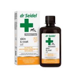 Ulei pentru sănătatea pielii și blănii, SKIN & COAT OIL, Dr. Seidel , 250 ml Ulei pentru sănătatea pielii și blănii, SKIN & COAT OIL, Dr. Seidel , 250 ml