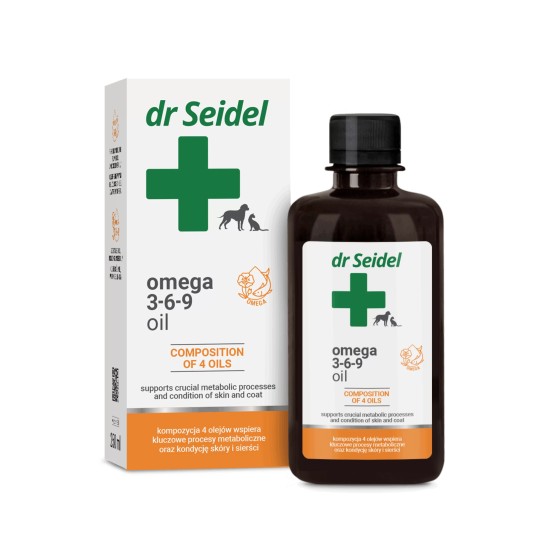 Ulei pentru imunitatea organismului care previne si procesele inflamatori, Omega 3-6-9 OIL, Dr. Seidel , 250 ml