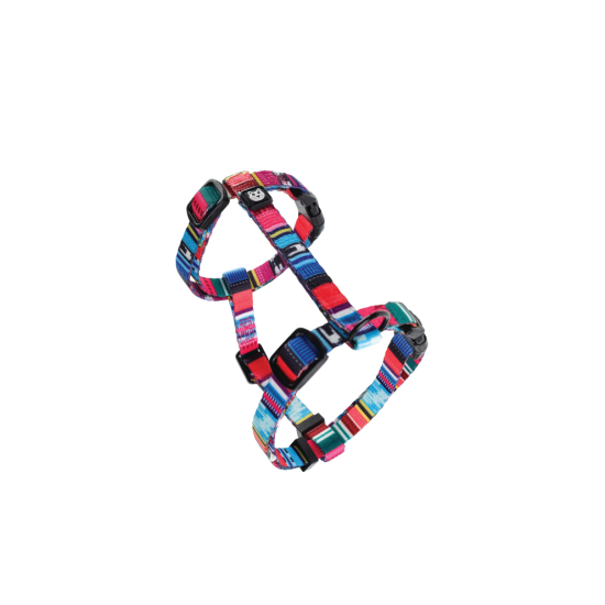 20801499 URBANSTYLE Jazz Stripes Cat ECO SET (harness & leash)