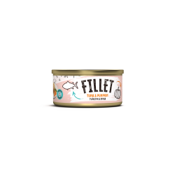 Recompensă umedă pentru pisici adulte Mr. Bandit Fillet, ton și dovleac, 80g Recompensă umedă pentru pisici adulte Mr. Bandit Fillet, ton și dovleac, 80g