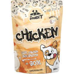 Hrană umedă pentru câini Mr. Bandit MonoProtein, pui in sos,380g Hrană umedă pentru câini Mr. Bandit MonoProtein, pui in sos,380g