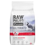 Hrană uscată pentru câini Raw Paleo Ultra Beef Medium&Large Puppy 2kg