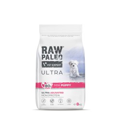 Hrană uscată pentru căței, Raw Paleo Ultra Pork, talie mică, 8 kg Hrană uscată pentru căței, Raw Paleo Ultra Pork, talie mică, 8 kg