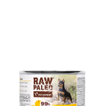 Hrană umedă pentru câini, adult, Raw Paleo Duo Protein, Curcan cu Cod și Dovleac, 200g Hrană umedă pentru câini, adult, Raw Paleo Duo Protein, Curcan cu Cod și Dovleac, 200g