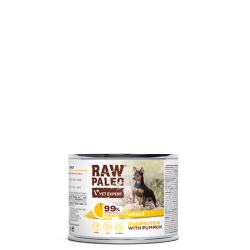 Hrană umedă pentru câini, adult, Raw Paleo Duo Protein, Curcan cu Cod și Dovleac, 200g Hrană umedă pentru câini, adult, Raw Paleo Duo Protein, Curcan cu Cod și Dovleac, 200g