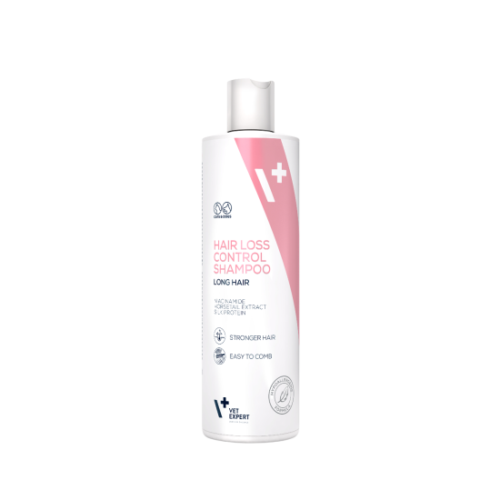 Șampon pentru câini și pisici cu blană lungă HAIR LOSS CONTROL Vet Expert, 250 ml