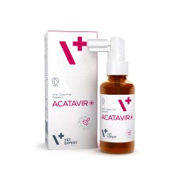 VET EXPERT ACATAVIR – Gel Oral pentru Pisici, Adjuvant în Coriza Felină, 30 ml