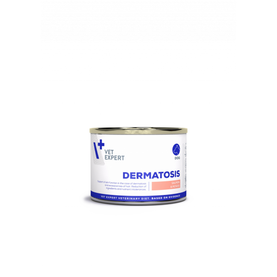 Dieta umeda DERMATOSIS DOG, Vet, Expert, 4T,  somon si cartofi, 200 gr