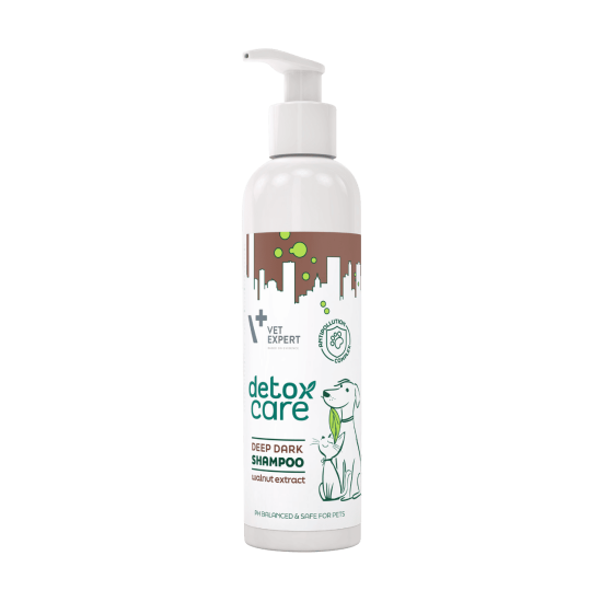 SAMPON DEEP DARK DETOX CARE Vet Expert, 250ML