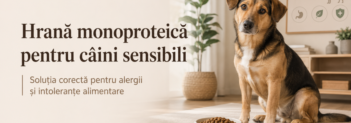 Ghidul suprem al hranei hipoalergenice și monoproteice pentru câini: Cum alegi nutriția corectă pentru un patruped cu alergii sau sensibilități digestive