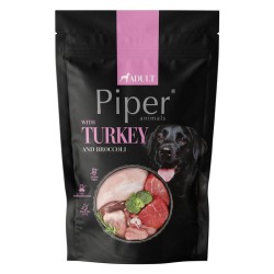 Hrană umedă pentru câini PIPER, curcan și broccoli, 500g Hrană umedă pentru câini PIPER, curcan și broccoli, 500g