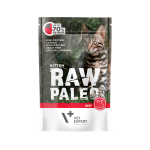 Hrana umeda pentru pisici, RAW PALEO KITTEN, carne de vita,100 g