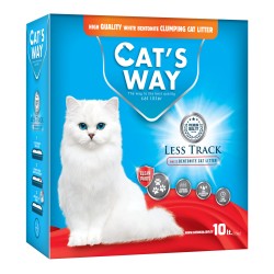 Nisip pentru litiera BENTONITA, CAT'S WAY, NATURAL LESS TRACK, 10L Nisip pentru litiera BENTONITA, CAT'S WAY, NATURAL LESS TRACK, 10L