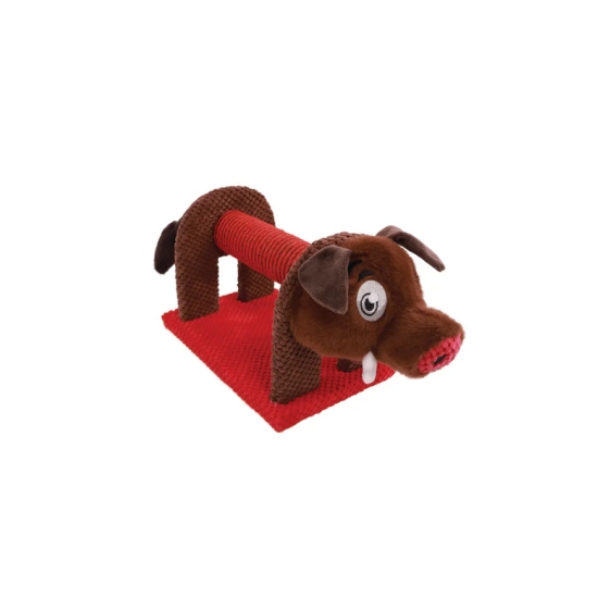 20643999 MASCARADE Cat Scratcher – Warthog – scratcher colorat pentru pisici 52 x 18.5 x 20 cm