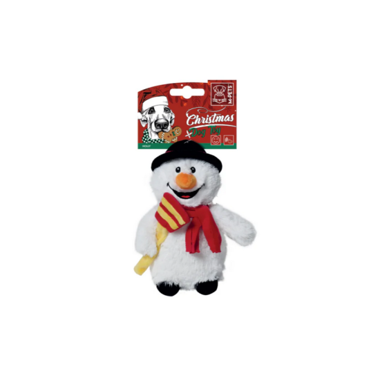 Jucărie de Crăciun pentru câini M-PETS HOLLY cu sunet squeak 10649599