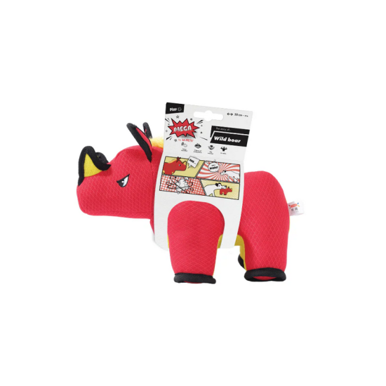jucărie câini M-PETS MEGA Wild Boar rezistentă cu squeaker 30x15x22 cm