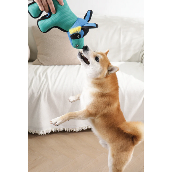 jucărie câini M-PETS MEGA Hyena rezistentă cu squeaker 29x11x24 cm cod 10671899