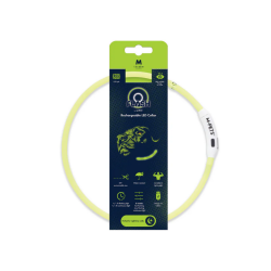 Zgardă LED reîncărcabilă pentru câini M-PETS FLASH Green 10855599 M Zgardă LED reîncărcabilă pentru câini M-PETS FLASH Green 10855599 M