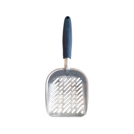 Chrome Cat Litter Scoop – lopățică metalică pentru nisipul pisicii 20100011