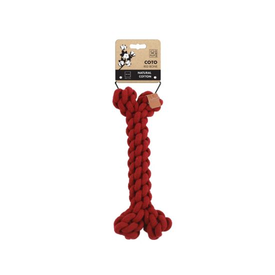 Jucarie pentru caini COTO Red Bone 10663105