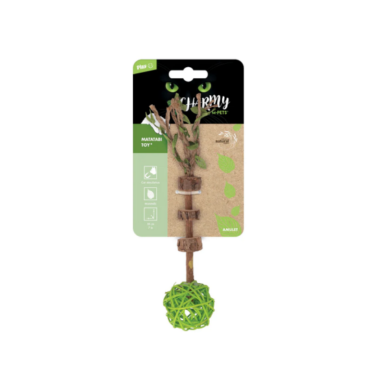 CHARMY Jucărie Matatabi – AMULET Verde 20640399