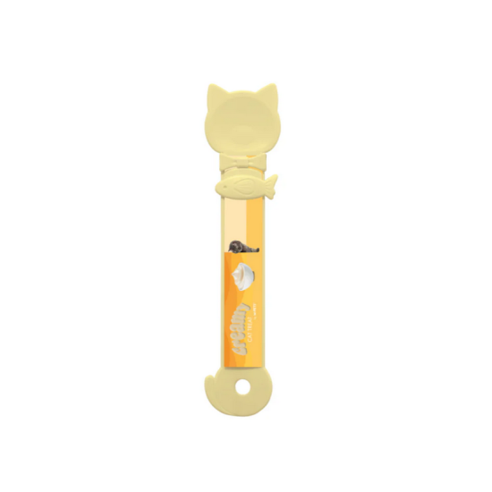 CREAMY Linguriță pentru Hrană Umidă Pisici Sunshine Yellow 60567606