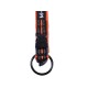 HICKING- Zgarda cu captuseala moale pentru caini, portocaliu &negru XL 10817599