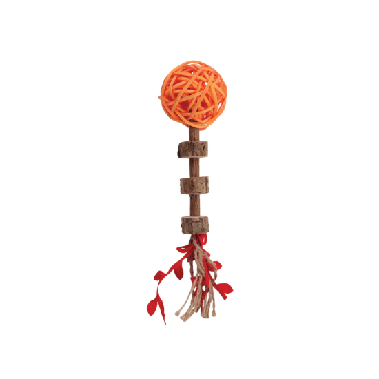 Jucarie pentru pisici CHARMY Matatabi Toy - AMULET Orange 20640199