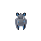 Jucărie rezistentă pentru câini M-PETS MEGA Hippopotamus cu squeaker 10671499