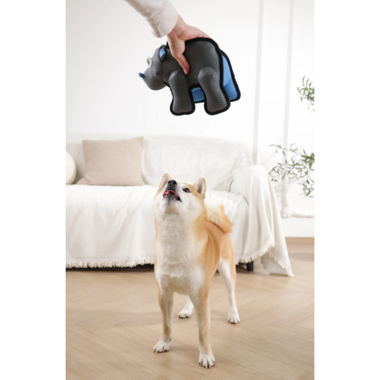Jucărie rezistentă pentru câini M-PETS MEGA Hippopotamus cu squeaker 10671499