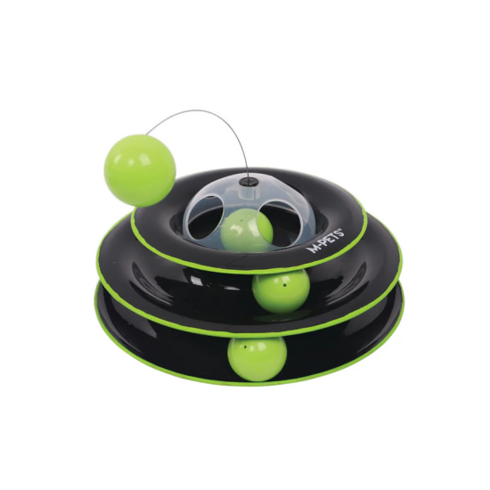M-PETS® ECO PLAY TOWER – turn interactiv pentru pisici din plastic reciclat 20639499