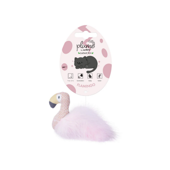 PLUME Jucărie cu Iarbă-mâței Flamingo 20647099