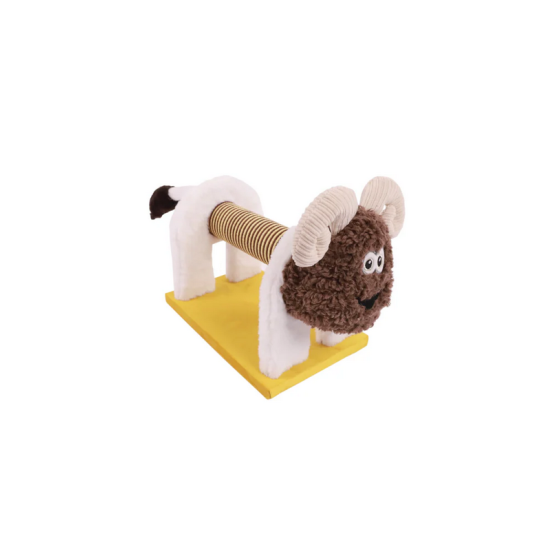 Ram – scratcher colorat pentru pisici MASCARADE 49 x 18.5 x 25 cm