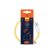 zgardă LED reîncărcabilă pentru câini M-PETS FLASH Orange USB vizibilă până la 300m