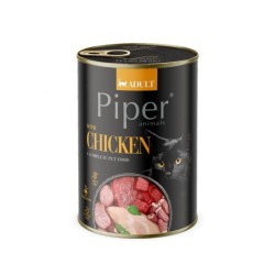 Hrana umeda pentru pisici, Piper Cat, carne de pui, 400 g