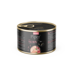 Hrana umeda pentru pisici PIPER CAT, somon, conserva 185g Hrana umeda pentru pisici PIPER CAT, somon, conserva 185g