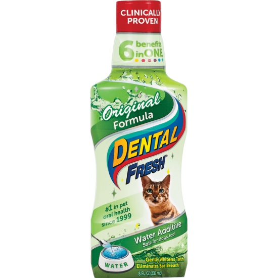 Dental Fresh ORIGINAL FORMULA pentru pisici, Synergy Labs, 237 ml