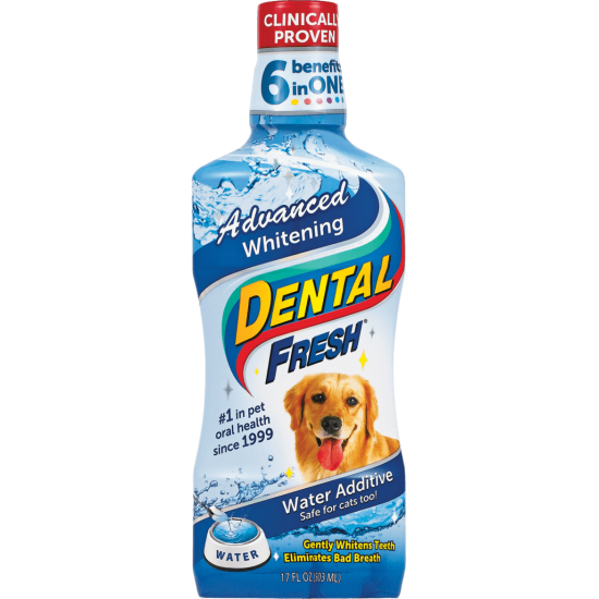 Dental Fresh ADVANCED WHITENING pentru caini, Synergy Labs, 503 ml