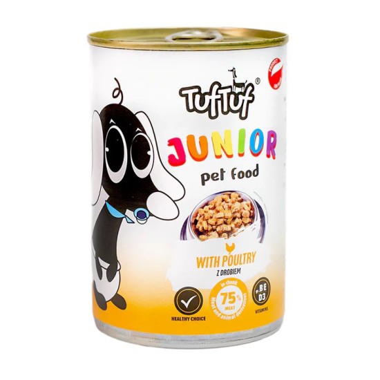 TUF TUF Junior Puppy Pasăre - Hrană completă