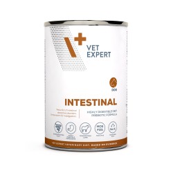 Dieta veterinara umeda INTESTINAL DOG 4T, Vet Expert,  400 gr