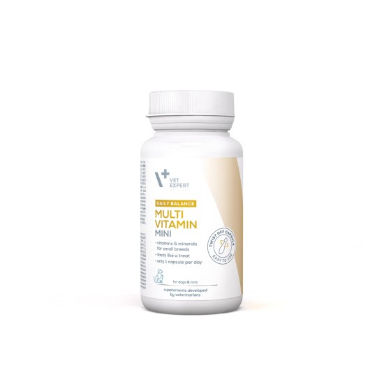 Vet Expert Multivitamin MINI supliment vitaminic mineral câini mici și pisici