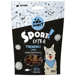 Recompense pentru caini Mr. Bandit SPORT EXTRA, peste, 150 g