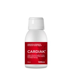 Supliment alimentar pentru sprijinul functiei cardiace la caini si pisici, CARDIAK® VetNova, 90 ml Supliment alimentar pentru sprijinul functiei cardiace la caini si pisici, CARDIAK® VetNova, 90 ml