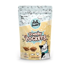 Recompense pentru pisici Mr. Bandit CAT Crunchy Pockets, ton si pui, 40 g Recompense pentru pisici Mr. Bandit CAT Crunchy Pockets, ton si pui, 40 g