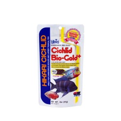 Hrana completa pentru ciclidele ierbivore, HIKARI CICHLID BIO GOLD MINI, 57GR Hrana completa pentru ciclidele ierbivore, HIKARI CICHLID BIO GOLD MINI, 57GR