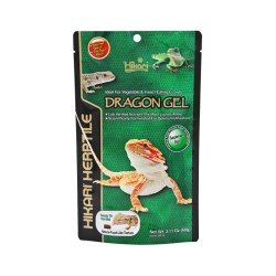 Formula completa sub forma de gel, dedicata reptilelor care au dieta bazata pe insect si legume, HIKARI DRAGONGEL, 60g